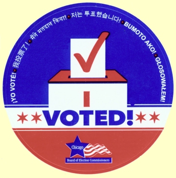 2024 "I Voted" sticker